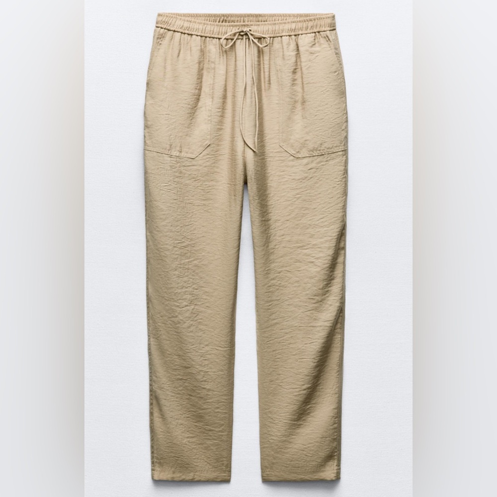 Zara Flowy Ankle Pants